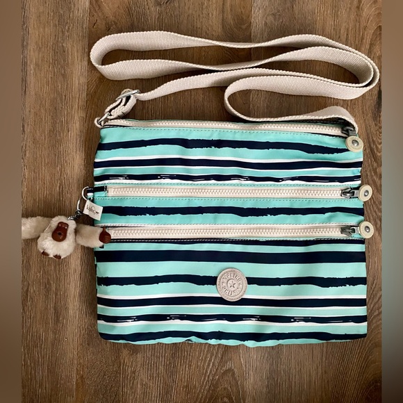 Kipling | Bags | Kipling Alvar Crossbody Spectacle Stripe | Poshmark